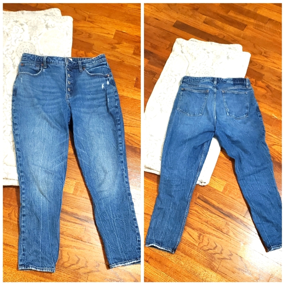 Abercrombie Curve Love 10R Skinny High Rise